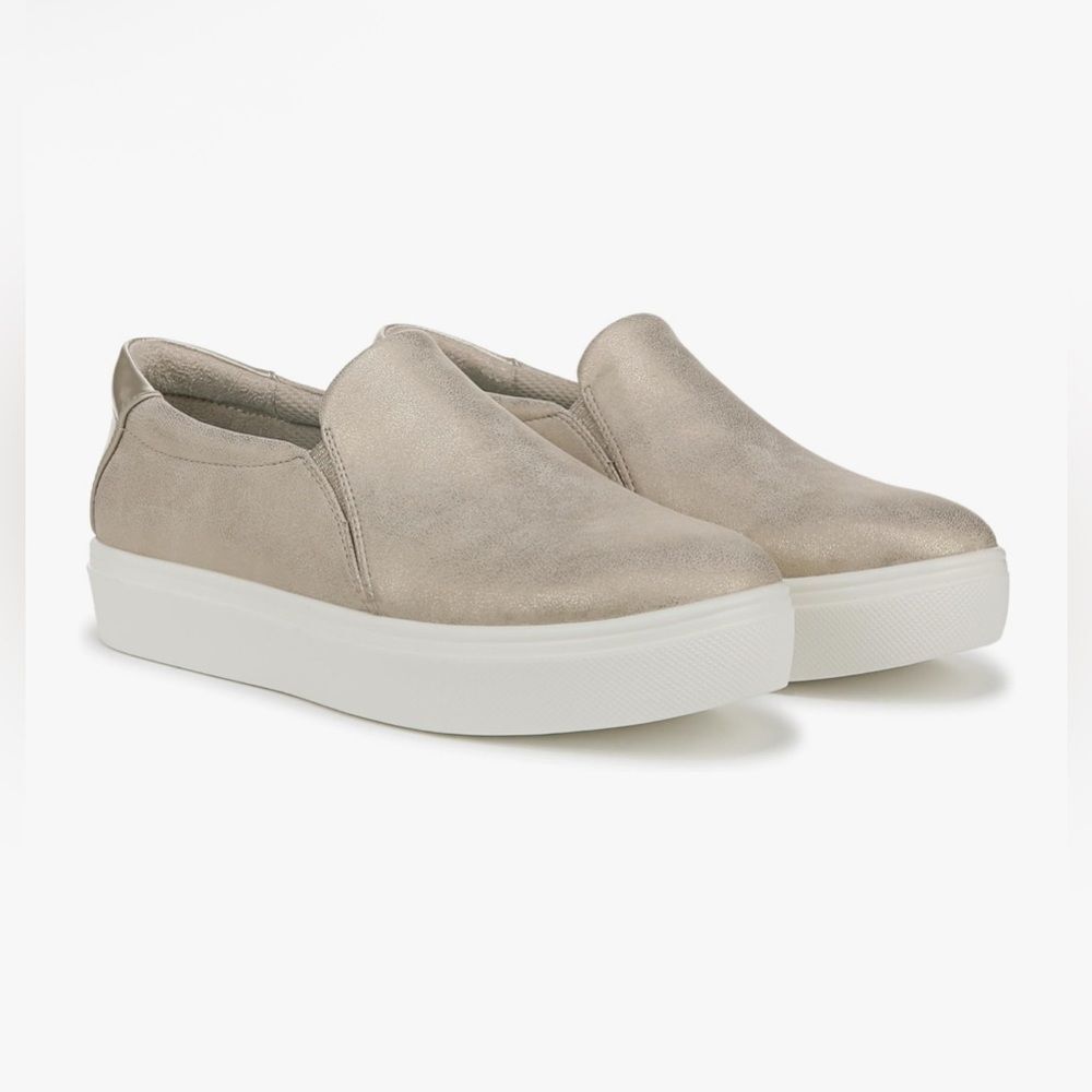 Dr. Scholl's Women's Madison Cloud Sneaker Light Gold 9.5 W